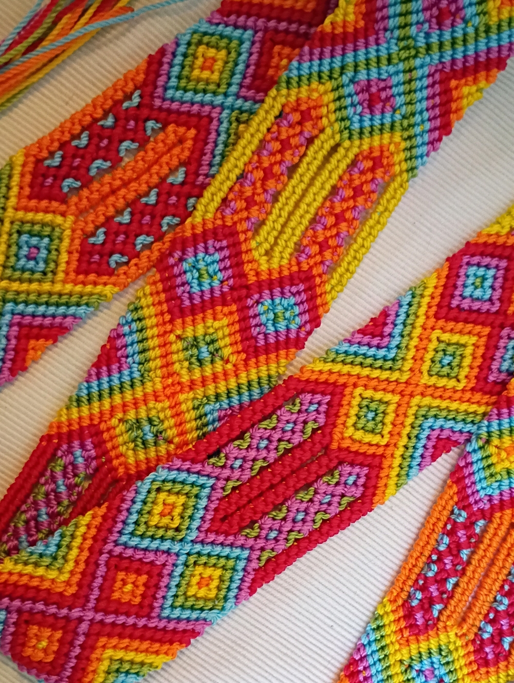 Handmade Colorful Woven Belt